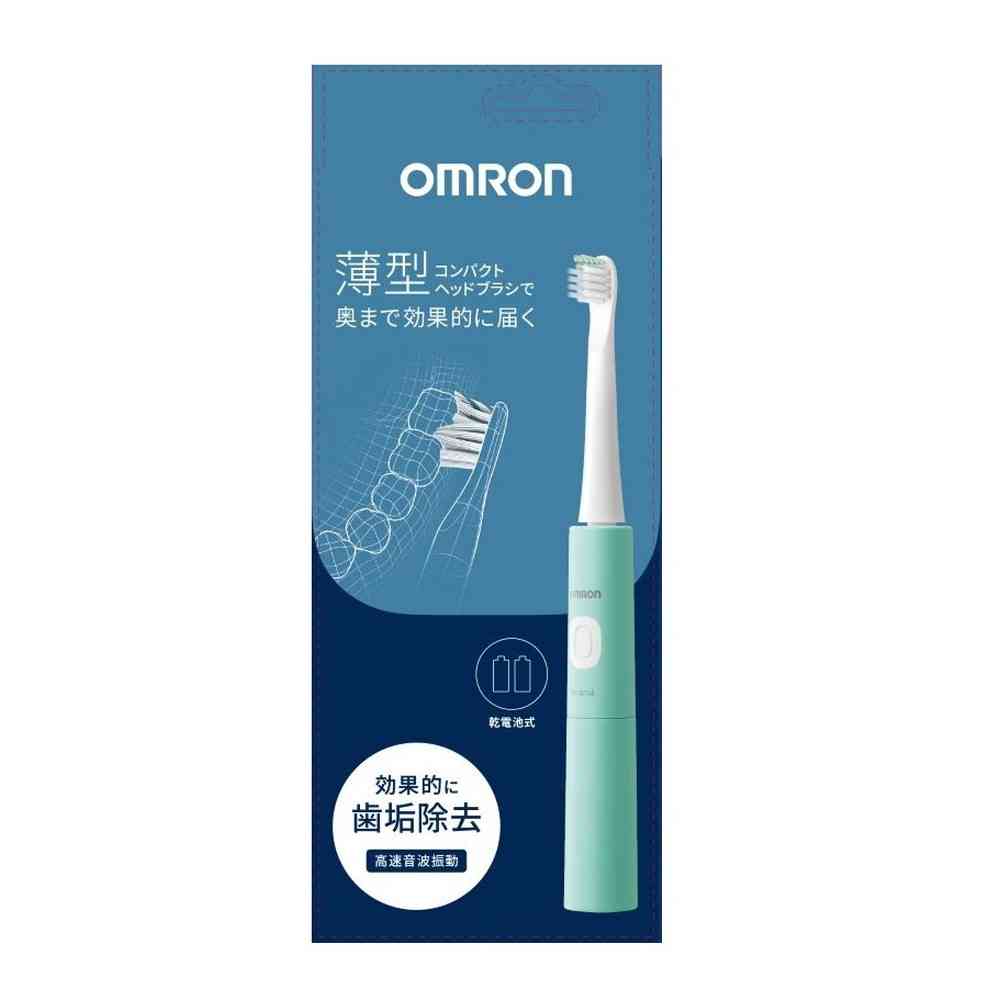 オムロンヘルスケア オムロン電動歯ブラシ HT-B2140-G（グリーン） 1台