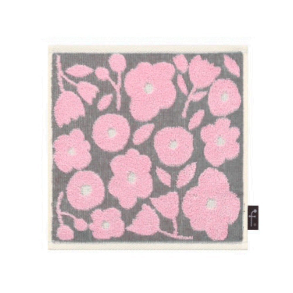 日繊商工 FUFU MONO FORM エメ タオルチーフ ピンク 1枚