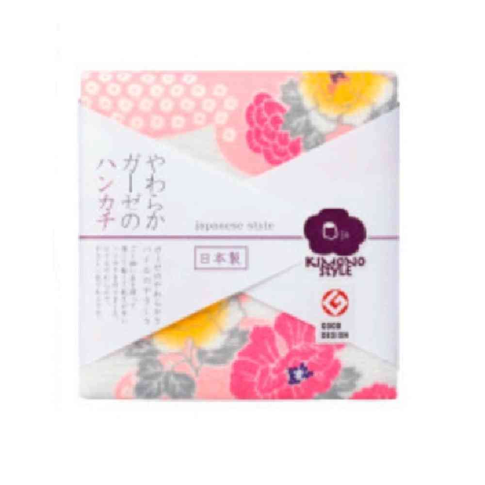 日繊商工 ジャパニーズスタイル 花霞 ハンカチ 1枚