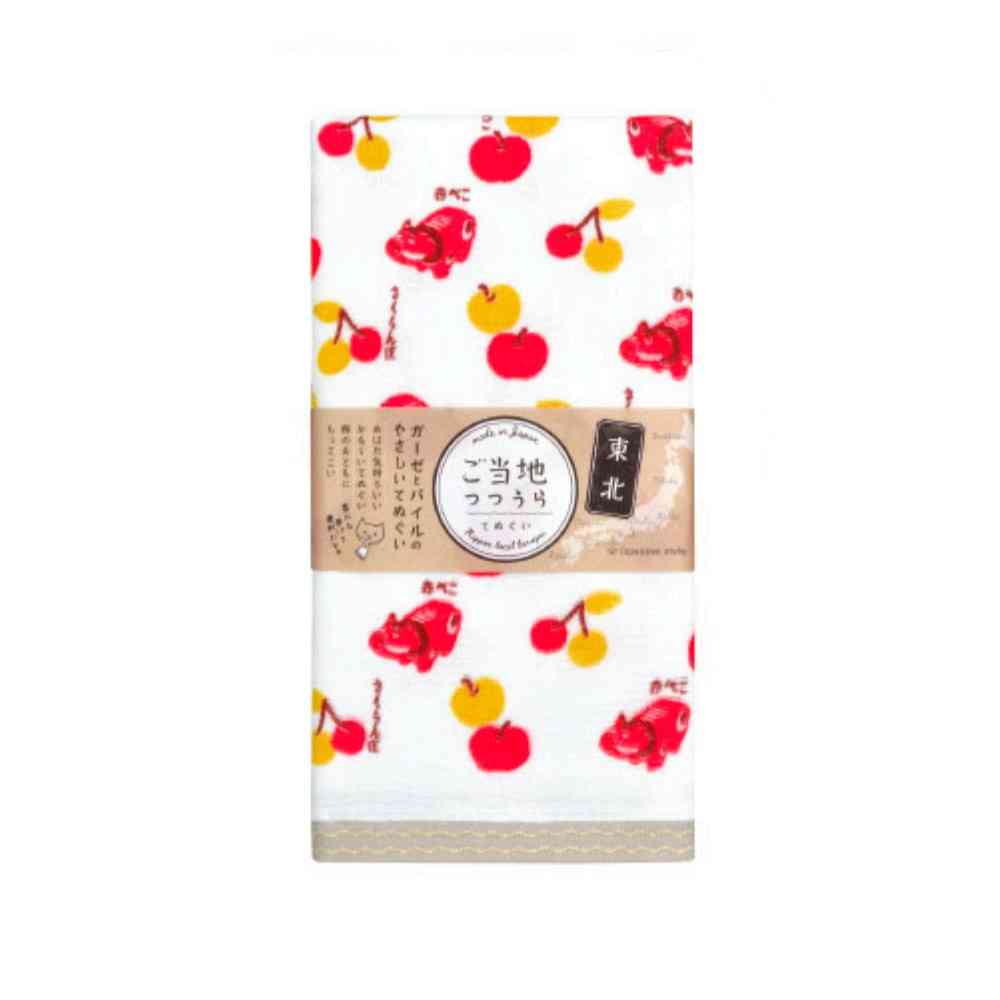 日繊商工 ジャパニーズスタイル ご当地つつうら てぬぐい 東北1 1枚