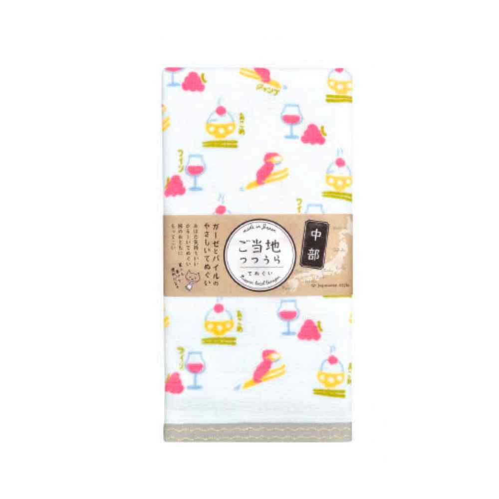 日繊商工 ジャパニーズスタイル ご当地つつうら てぬぐい 中部1 1枚