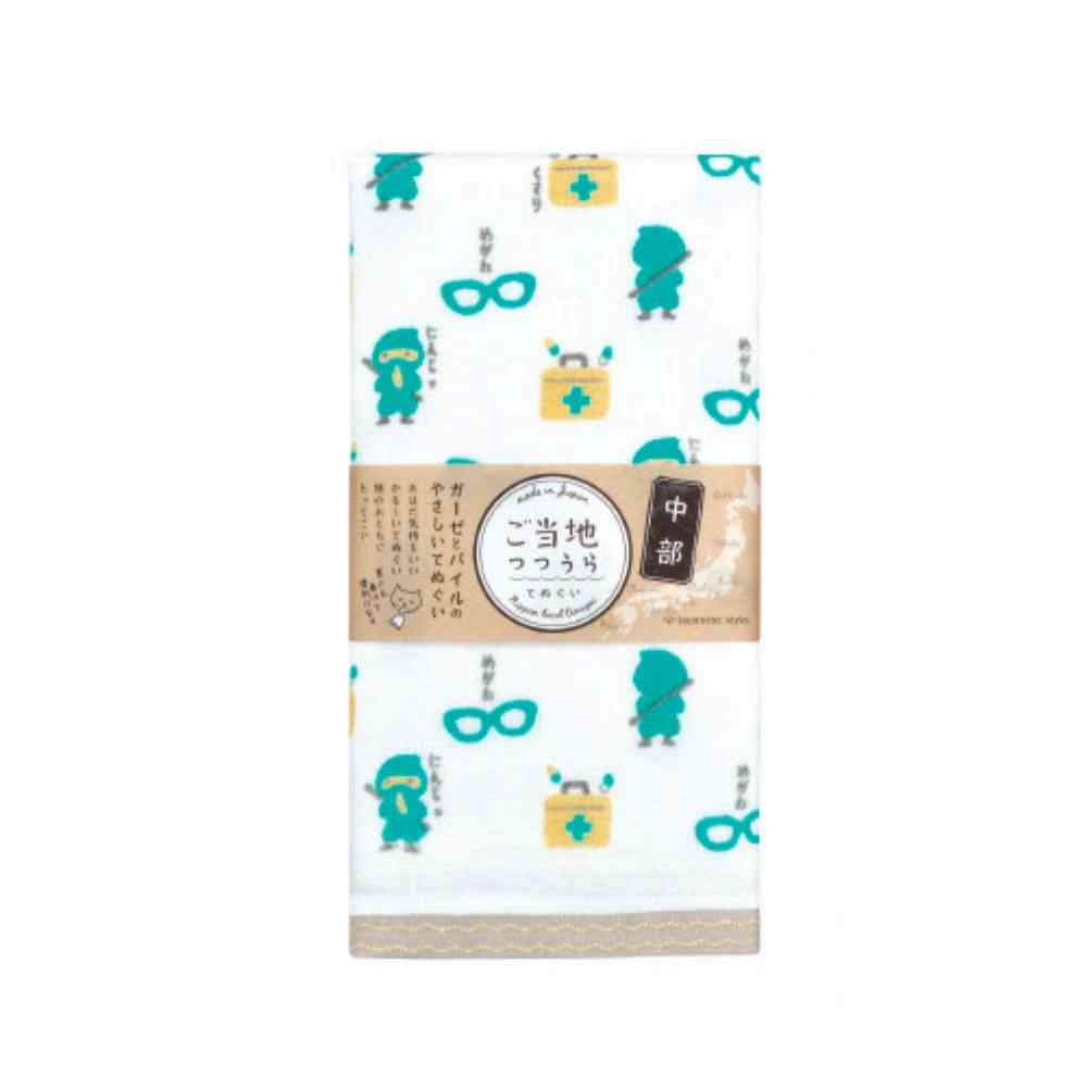 日繊商工 ジャパニーズスタイル ご当地つつうら てぬぐい 中部2 1枚