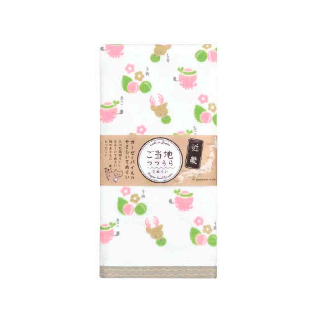 日繊商工 ジャパニーズスタイル ご当地つつうら てぬぐい 近畿2 1枚