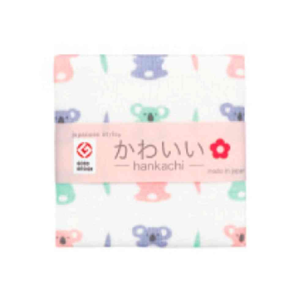 日繊商工 ジャパニーズスタイル ぐーぱーコアラ ハンカチ 1枚
