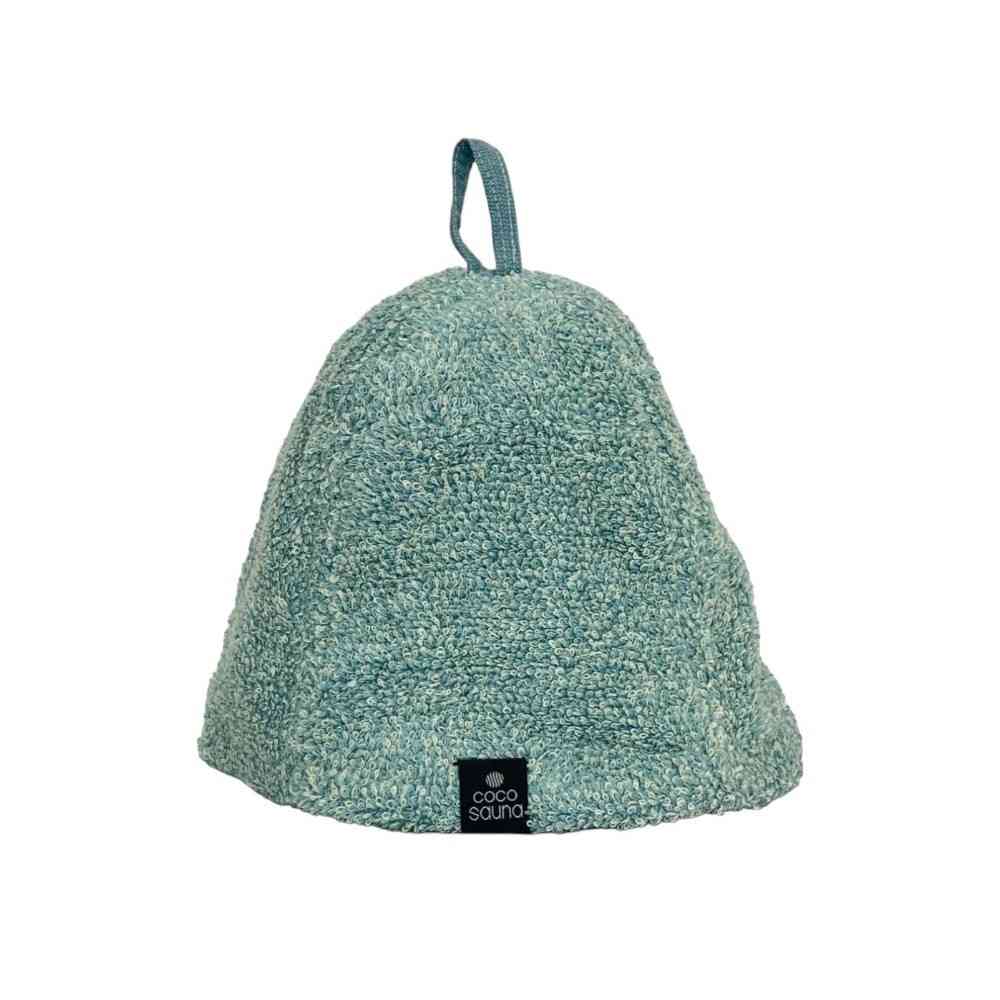 日繊商工 ココチエナサウナ サウナハット ブルー 1枚