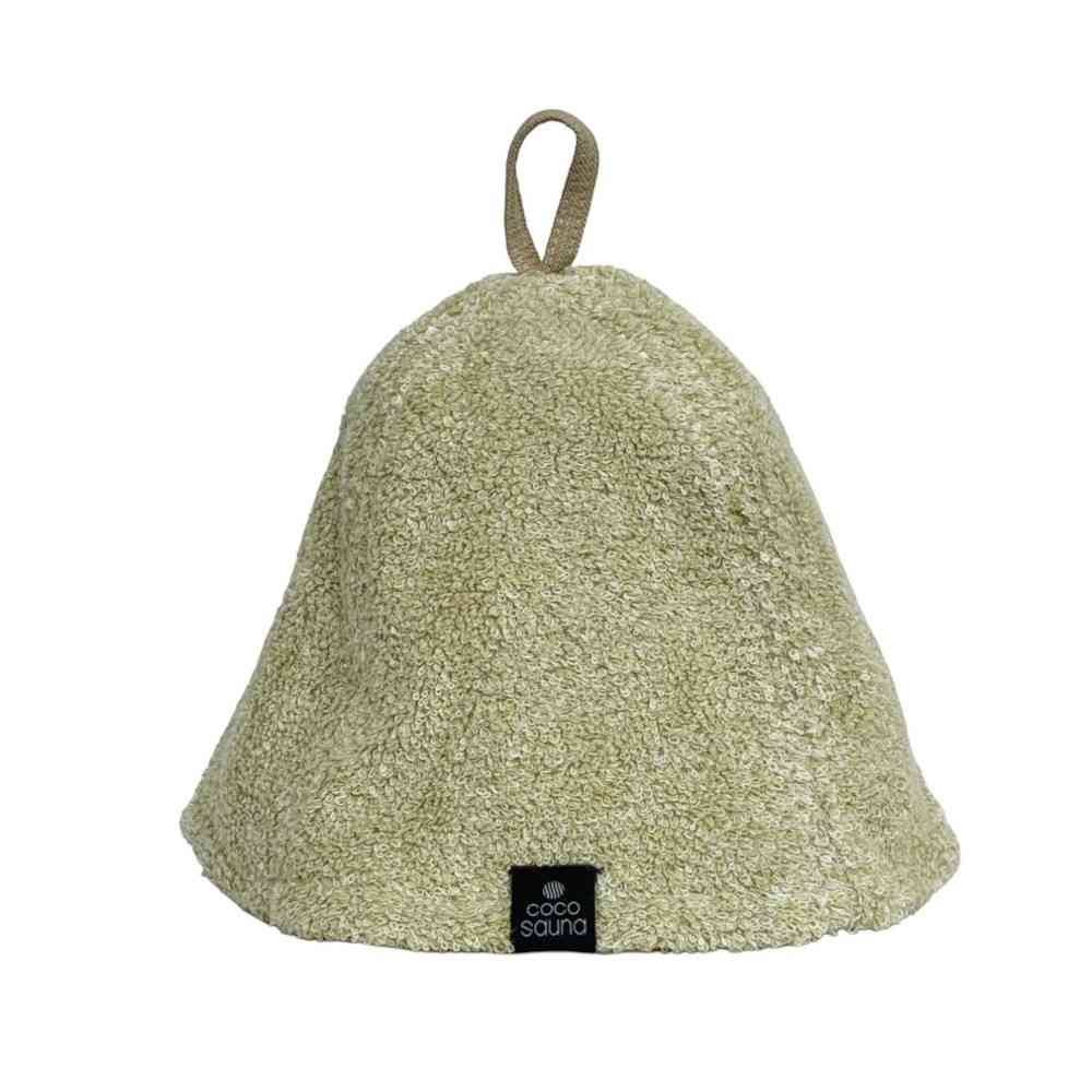 日繊商工 ココチエナサウナ サウナハット アイボリー 1枚