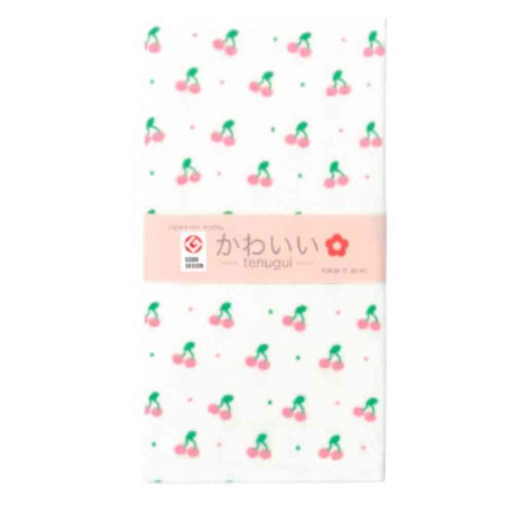 日繊商工 ジャパニーズスタイル チェリー てぬぐい 1枚