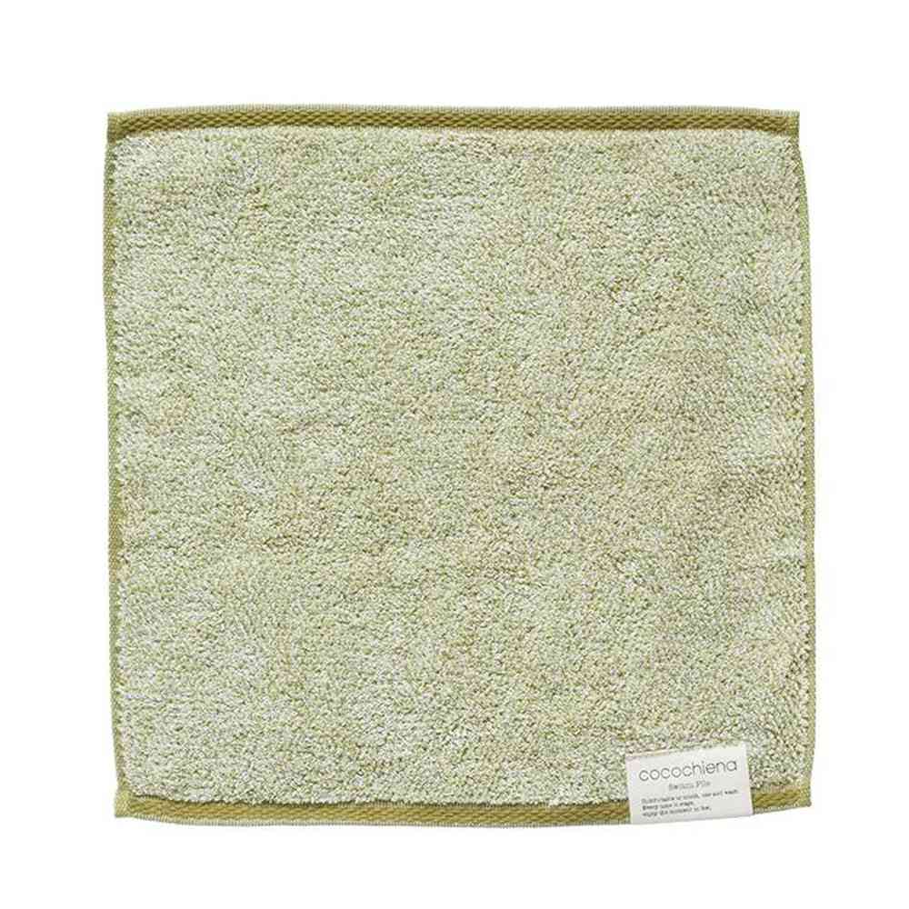 日繊商工 ココチエナ2 ウォッシュタオル グリーン 1枚