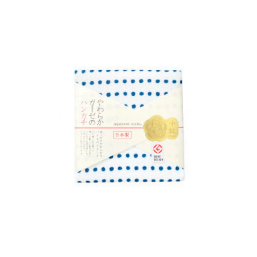 日繊商工 ジャパニーズスタイル まめしぼり ハンカチ 1枚