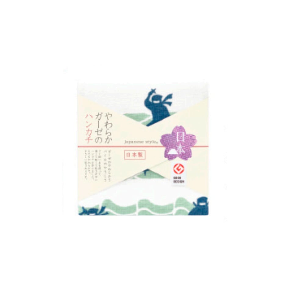 日繊商工 ジャパニーズスタイル しのび ハンカチ 1枚