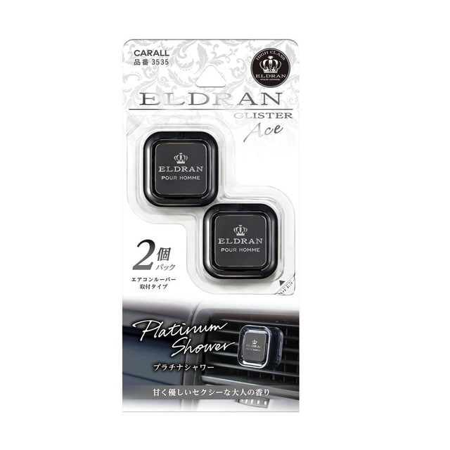 晴香堂 CARALL エルデュラングリスター2個パック プラチナシャワー 3535 2.4gx2個
