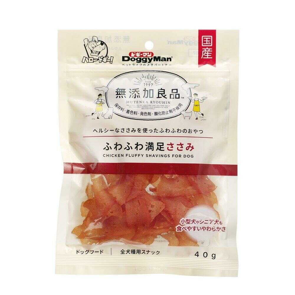 ドギーマン 無添加良品 ふわふわ満足ささみ 40g