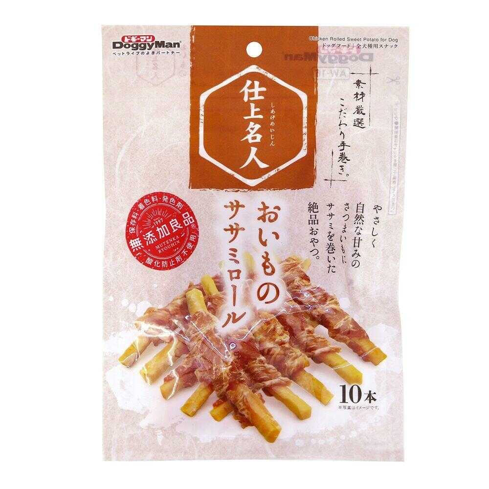 ドギーマン 仕上名人 おいものササミロール 10本
