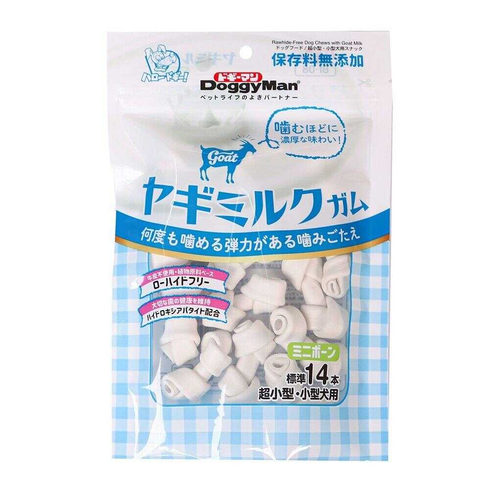 ドギーマン ヤギミルクガム ミニボーン 140g(標準14本)