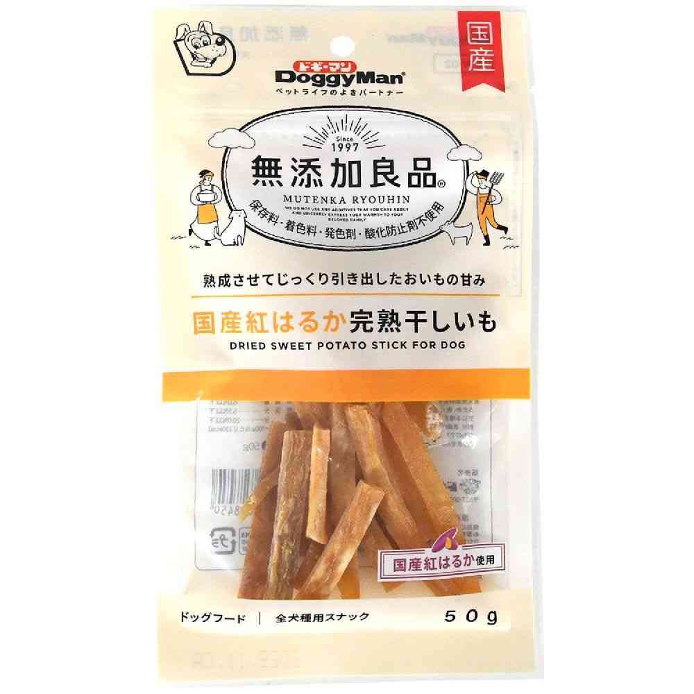 ドギーマン 無添加良品 国産紅はるか干しいも 50g