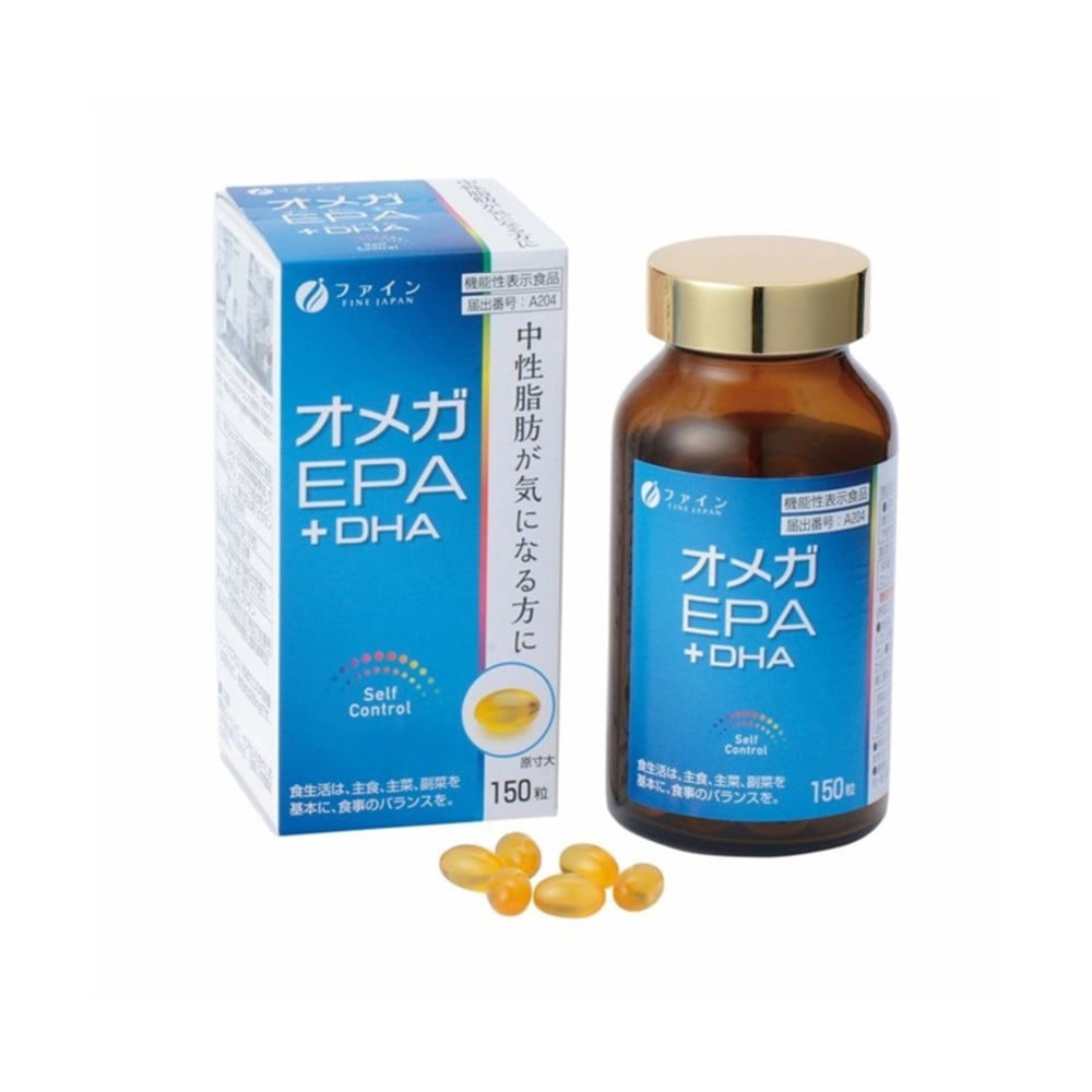 ◆【機能性表示食品】ファイン オメガEPA+DHA 150粒