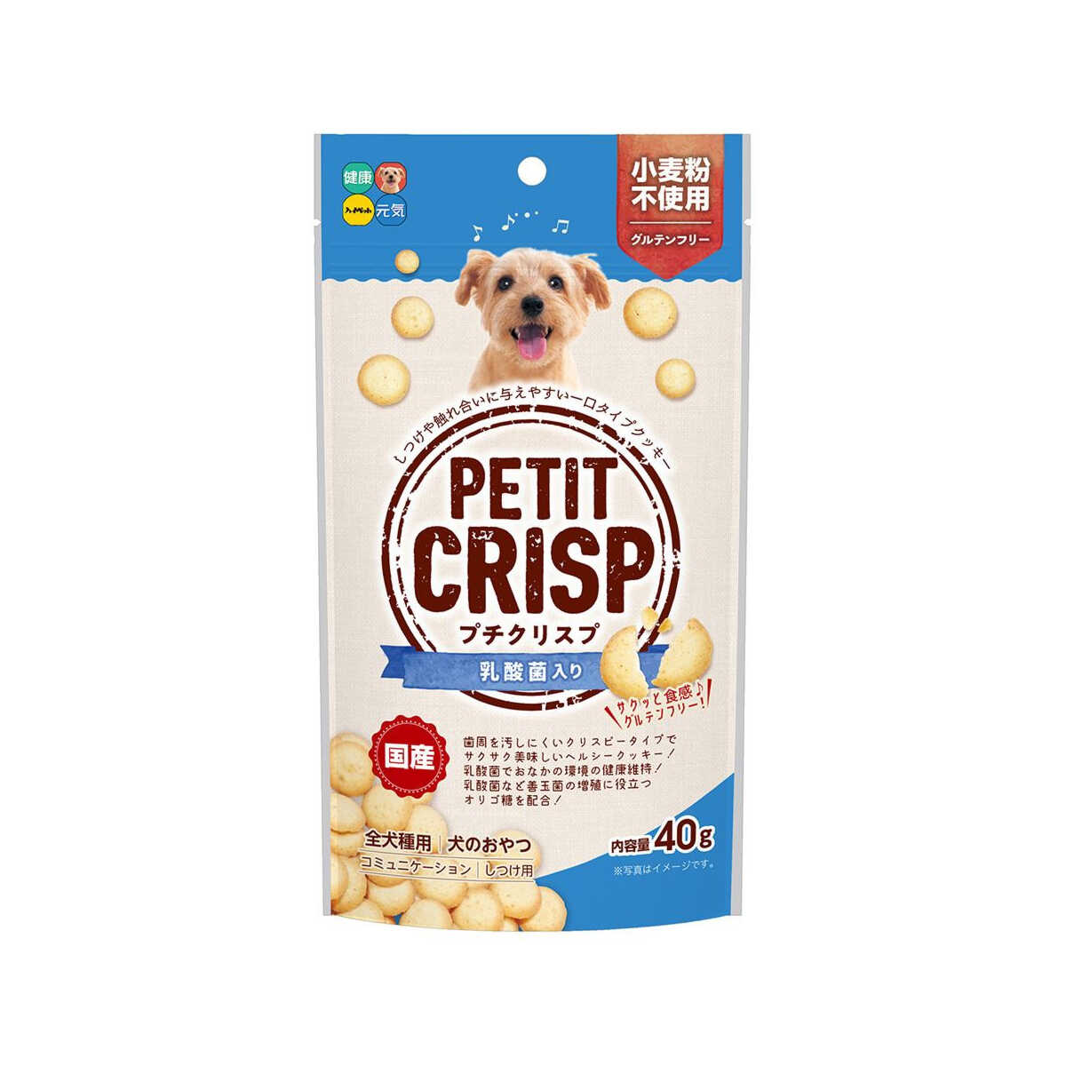 ハイペット プチクリスプ 乳酸菌入り 40g