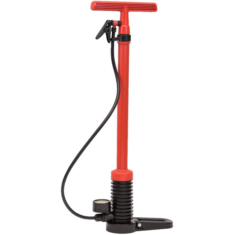 910R FURUPLA ダイヤポンプ空気入れ圧力計付きレッド メーカー直送 ▼返品・キャンセル不可【他商品との同時購入不可】