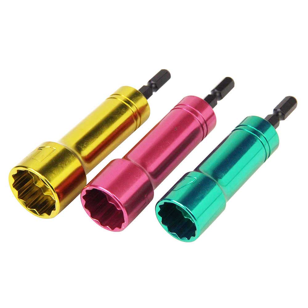 電ドル用ロングソケット3本組 17MM19MM21MM 【直送品】 返品・キャンセル・他商品と同時購入は不可