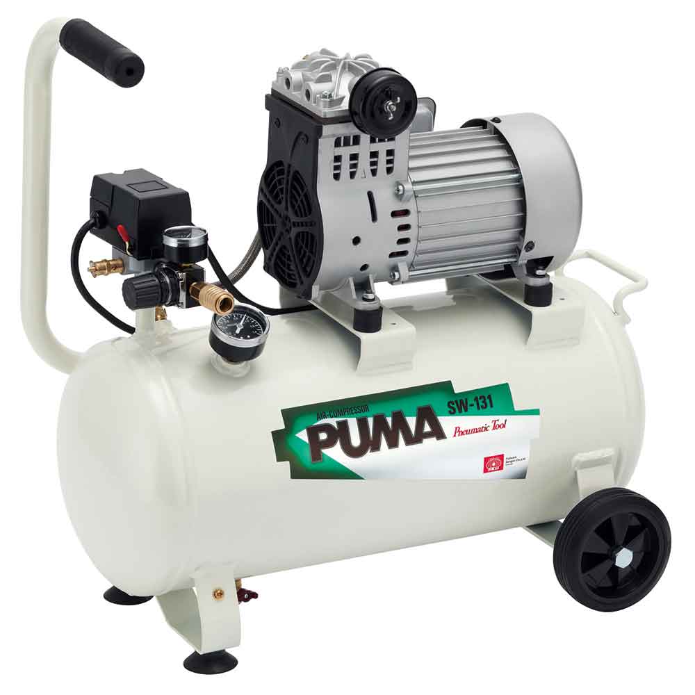 エアコンプレッサSW-131 SW-L25MPF-01 メーカー直送 ▼返品・キャンセル不可【他商品との同時購入不可】