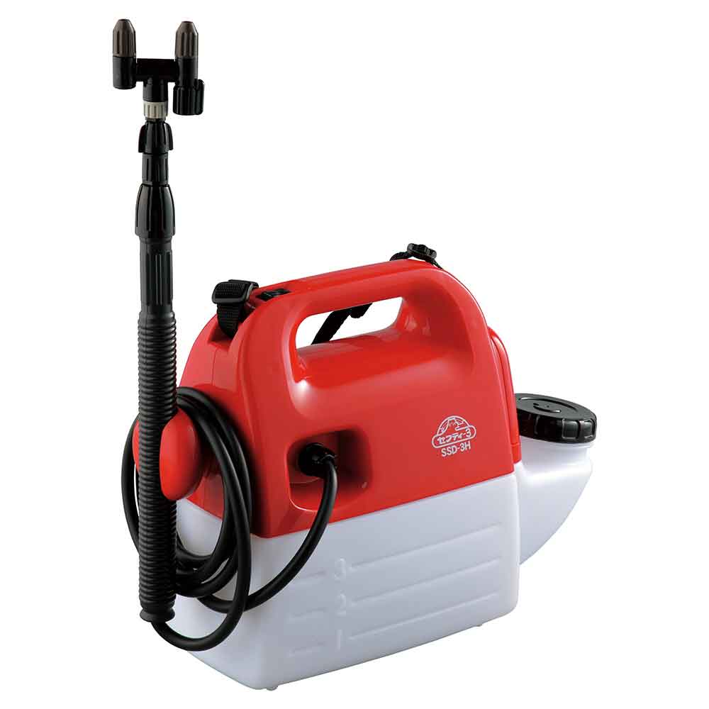 ハイパワー電池式噴霧器 3L SSD-3H メーカー直送 ▼返品・キャンセル不可【他商品との同時購入不可】