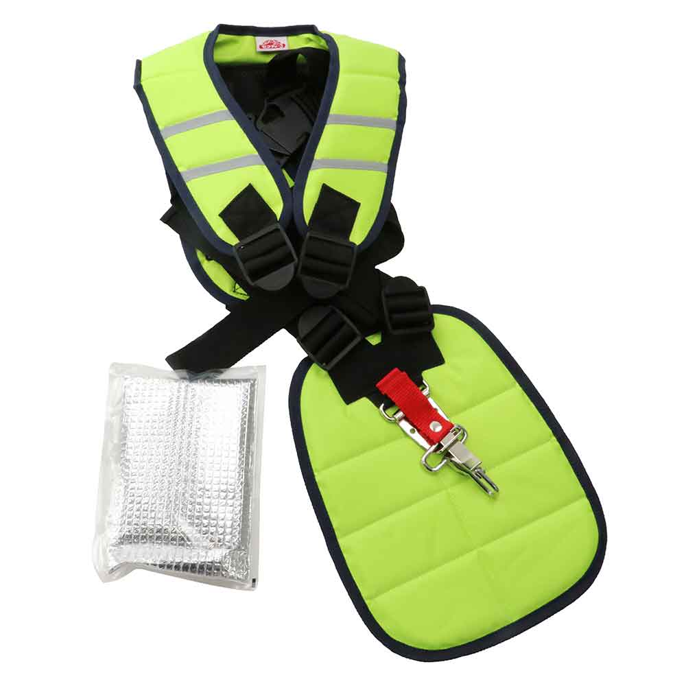 多機能防振肩掛けバンド KB-54イエロー メーカー直送 ▼返品・キャンセル不可【他商品との同時購入不可】