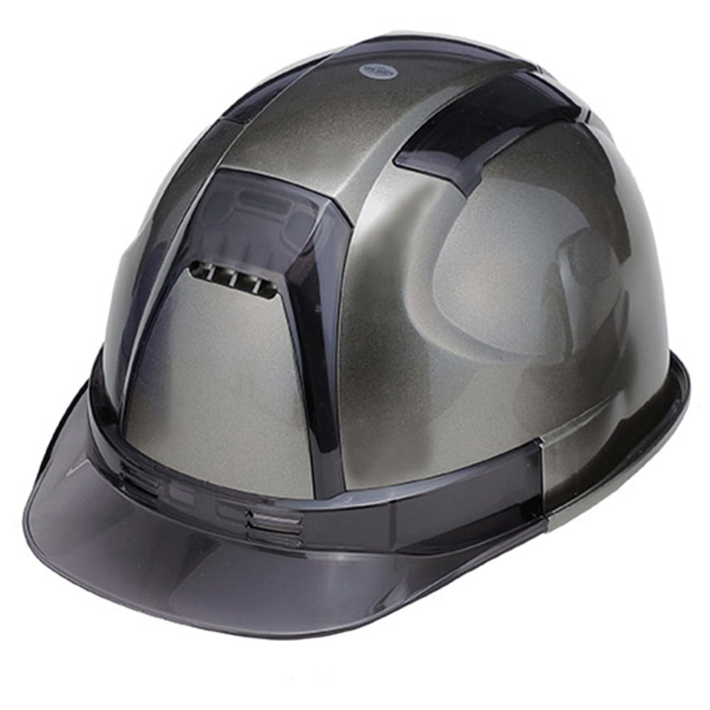 メタリック塗装ヘルメット NO.390FSMBR メーカー直送 ▼返品・キャンセル不可【他商品との同時購入不可】