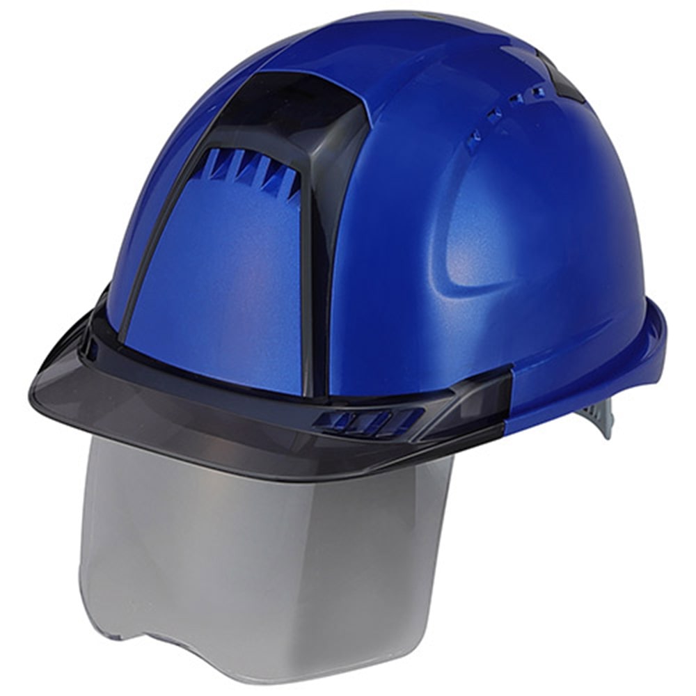 メタリック塗装ヘルメット NO.391FSMBU メーカー直送 ▼返品・キャンセル不可【他商品との同時購入不可】