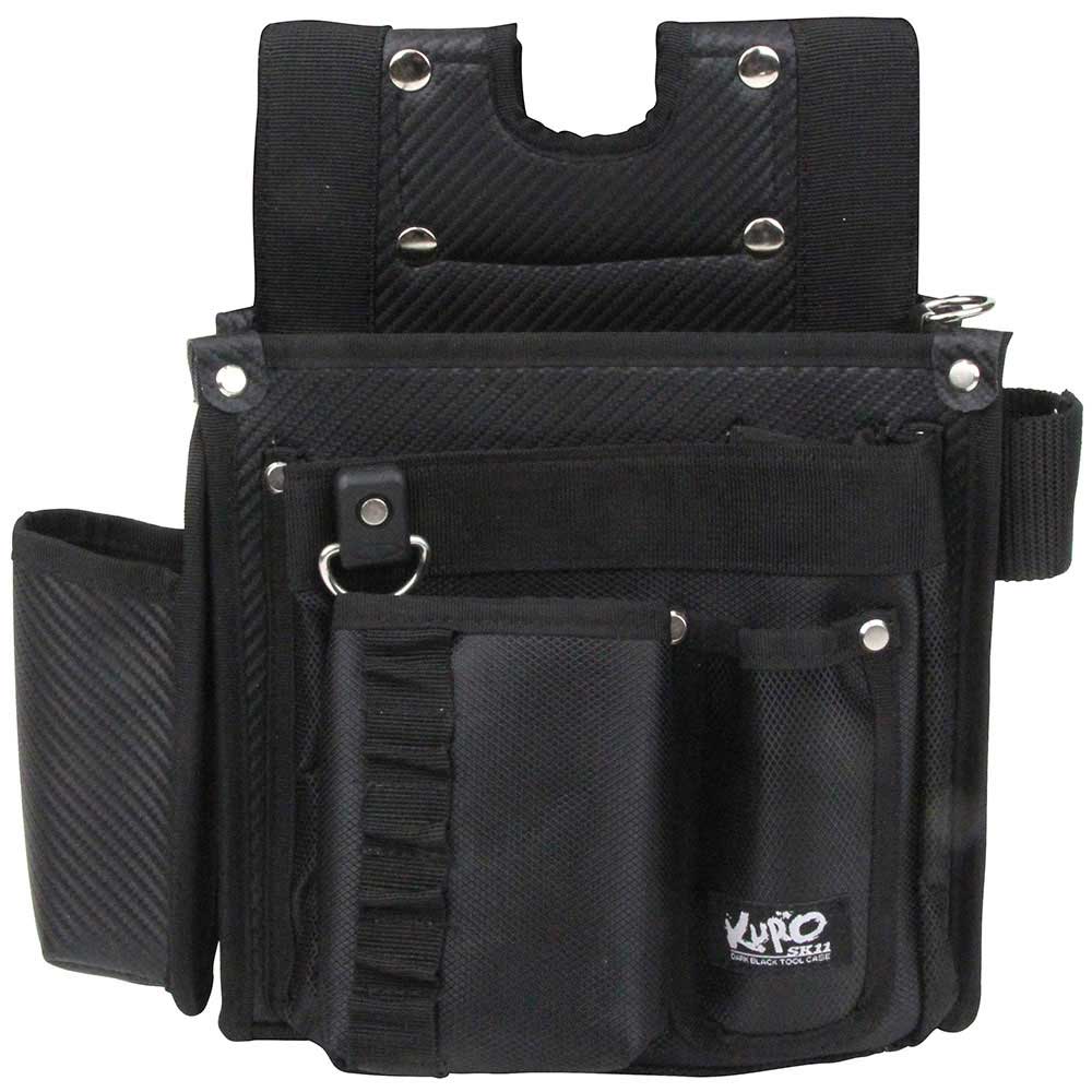 黒 仮枠釘袋 SKC2-6BK 【直送品】 返品・キャンセル・他商品と同時購入は不可
