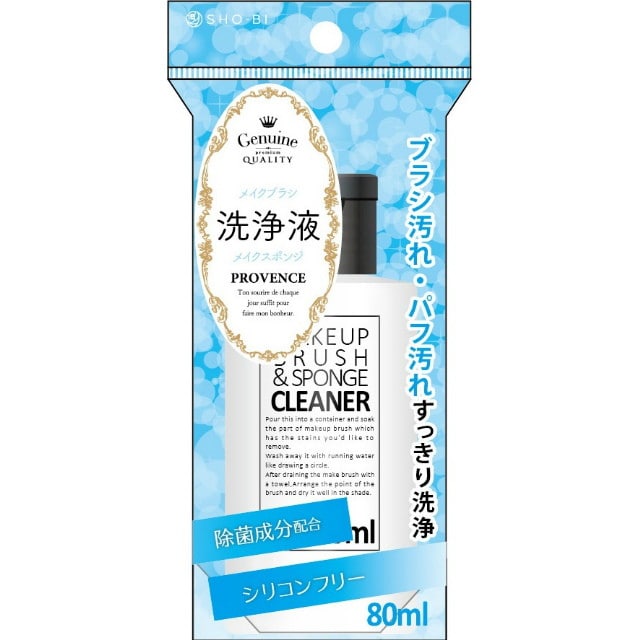 ショービ メイクブラシ&スポンジクリーナー 80ML