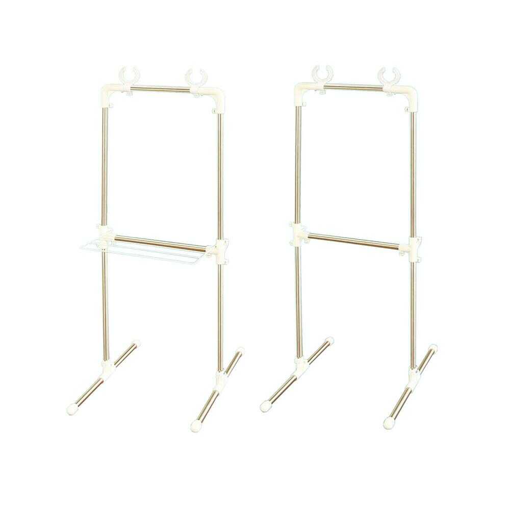 平安伸銅工業 タオル掛け付きベランダ物干し台 MC‐60 1セット