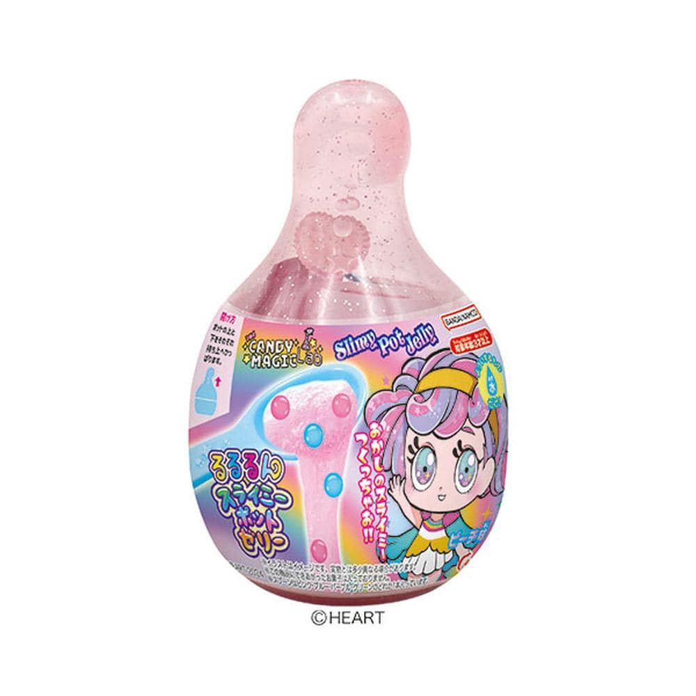 ハート るるるんスライミーポットゼリー 13g○色の選択不可   【6個セット】