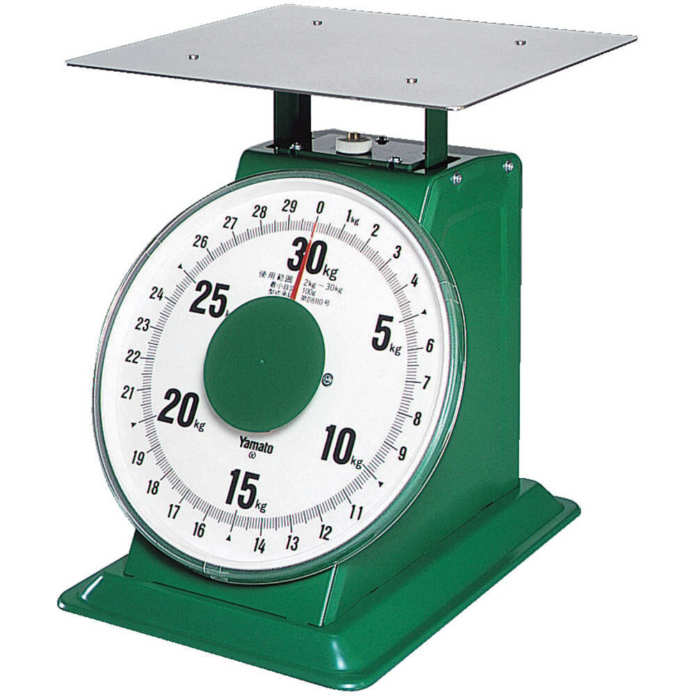 ヤマト 特大型上皿はかり YSD-30(30kg) (検定品) メーカー直送 ▼返品・キャンセル不可【他商品との同時購入不可】