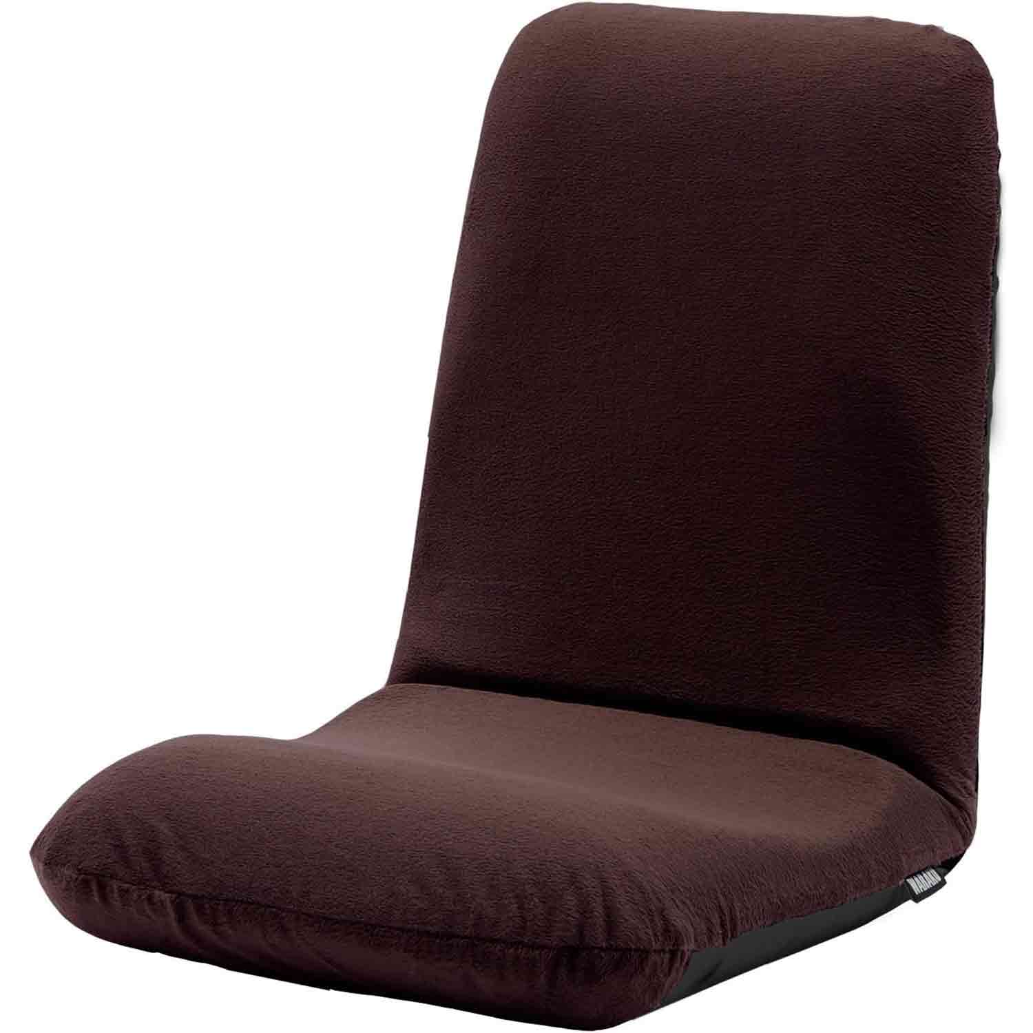 日本製 腰楽座椅子 和楽チェア L テクノブラウン 【直送品】 返品・キャンセル・他商品と同時購入は不可