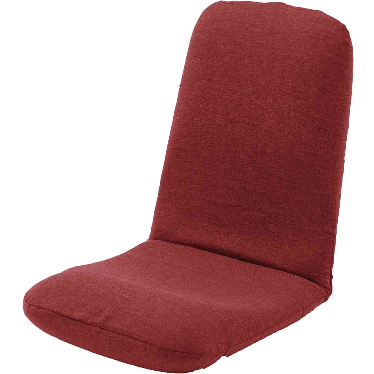 日本製 腰楽座椅子 和楽チェア L タスクレッド 【直送品】 返品・キャンセル・他商品と同時購入は不可