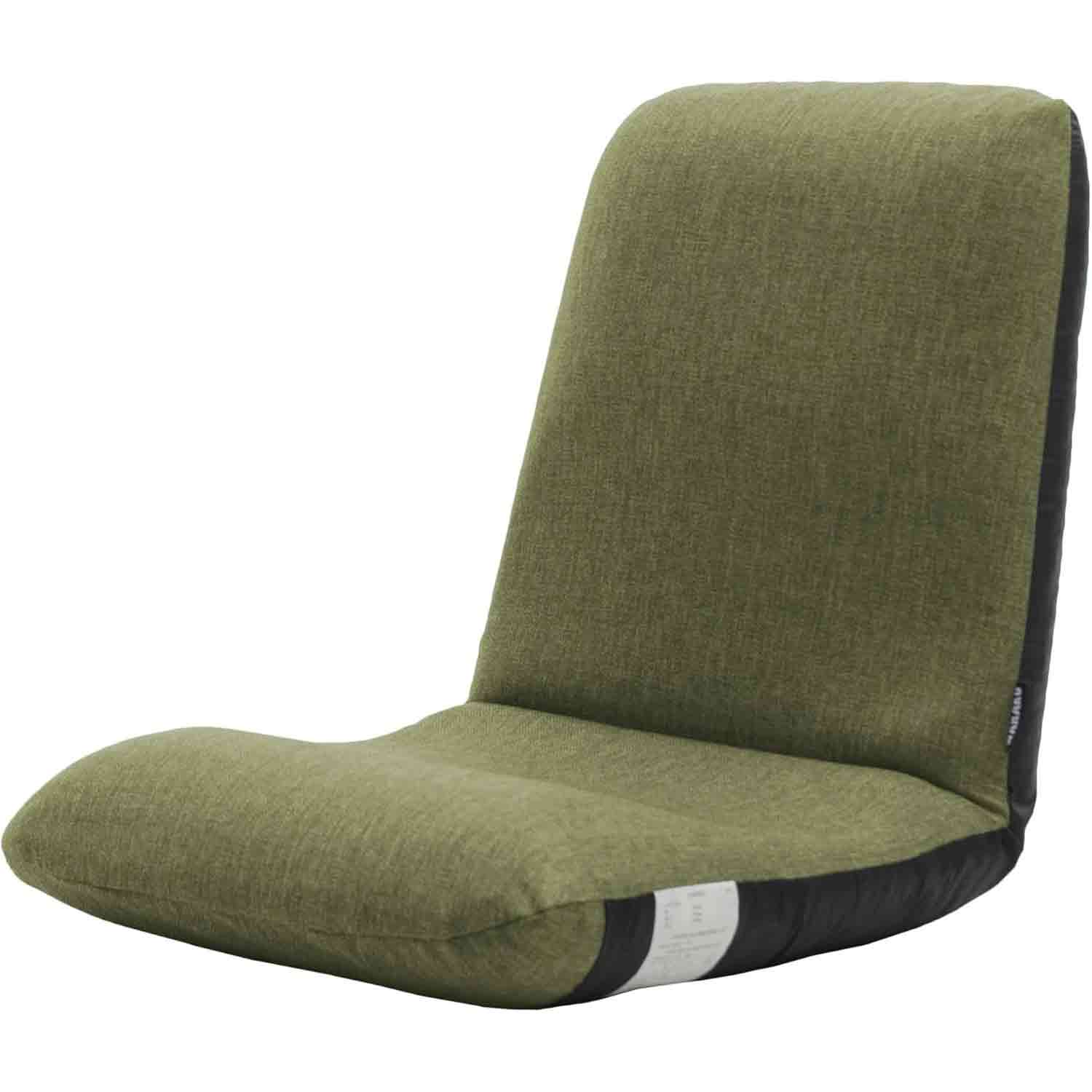 日本製 腰楽座椅子 和楽チェア M タスクグリーン 【直送品】 返品・キャンセル・他商品と同時購入は不可