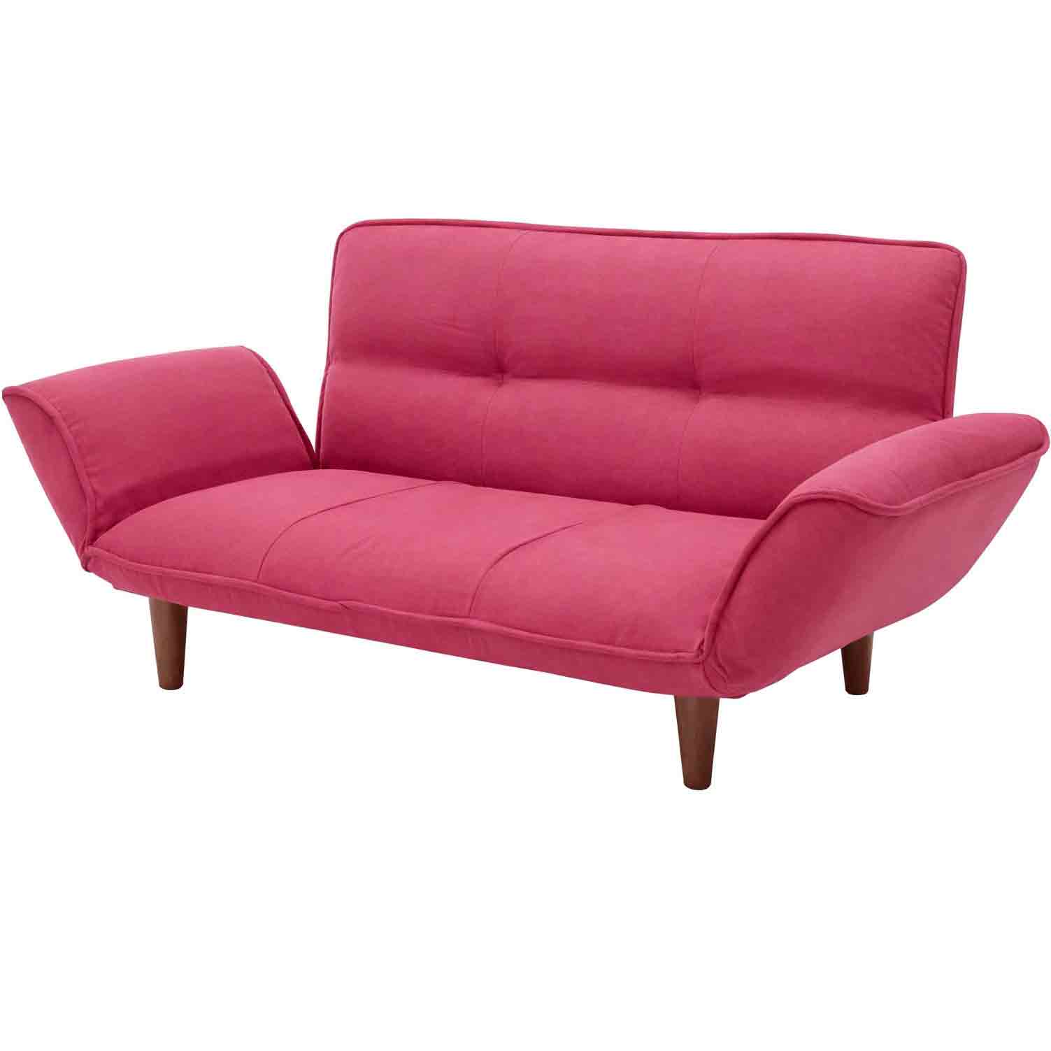 日本製 カウチソファ二人掛け KAN ローズ 【直送品】 返品・キャンセル・他商品と同時購入は不可