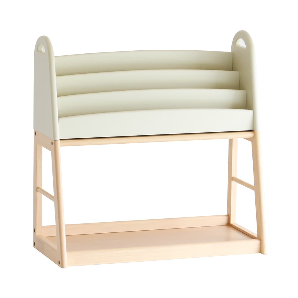 絵本棚 キッズピクチャーブックラック ILR-3684IV メーカー直送 ▼返品・キャンセル不可【他商品との同時購入不可】