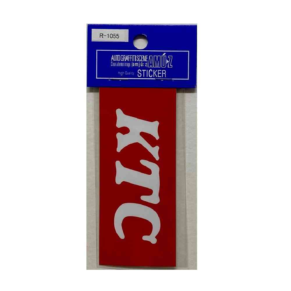 東洋マーク T－500 純正ステッカー KTC カラーステッカー 小 R－1055