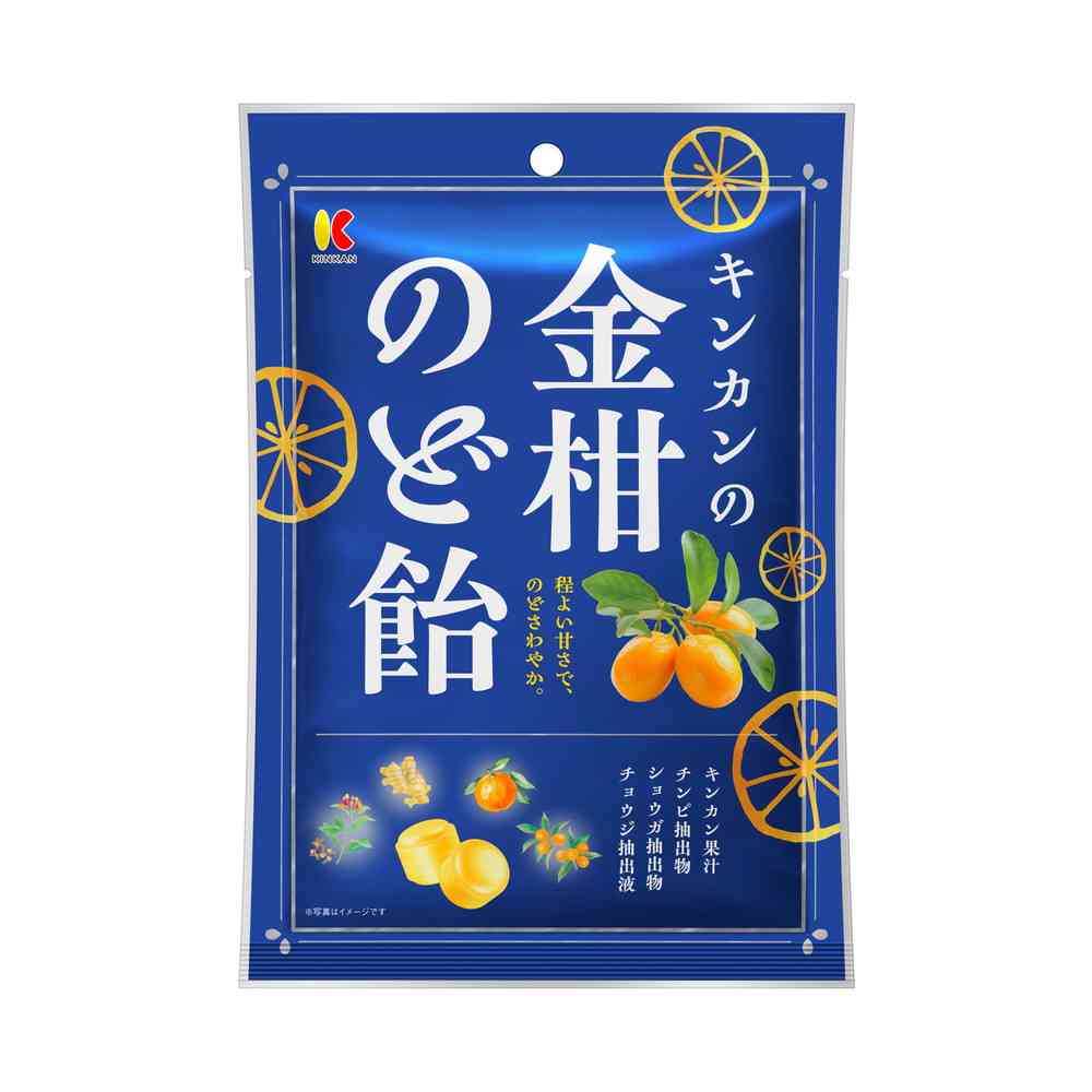 ◆キンカン キンカンの金柑のど飴 80g   【12個セット】