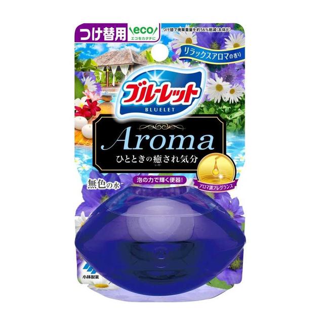 小林製薬 液体ブルーレットおくだけ アロマ つけ替用 リラックスアロマ 70ml