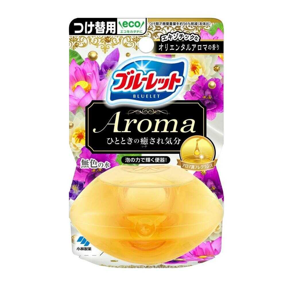 小林製薬 液体ブルーレットおくだけアロマ つけ替用 オリエンタルアロマの香り 70ml   【3個セット】