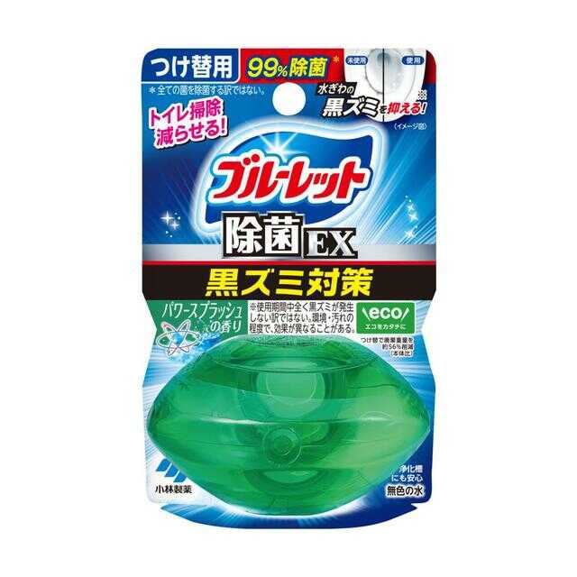 小林製薬 液体ブルーレットおくだけ除菌EXつけ替用 パワースプラッシュ 67ml   【3個セット】