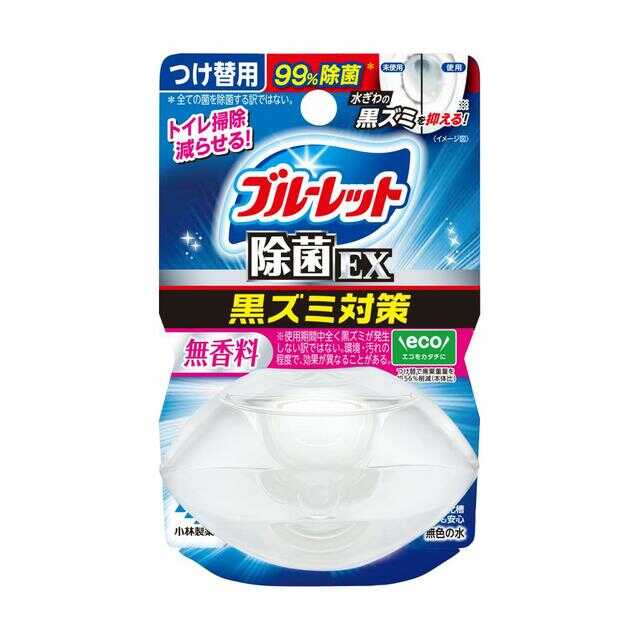 小林製薬 液体ブルーレットおくだけ除菌EXつけ替無香料 67ml   【3個セット】