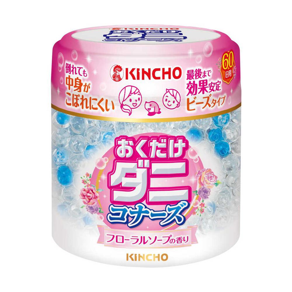 金鳥 ダニコナーズ ビーズタイプ フローラルソープの香り 170g