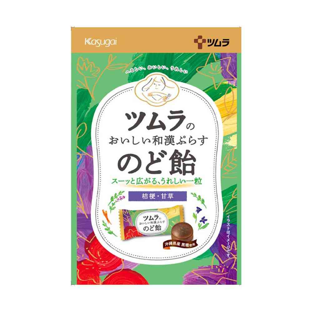 ◆ツムラ ツムラのおいしい和漢ぷらす のど飴 49g   【12個セット】