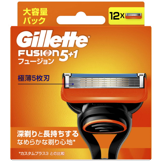 P&G ジレット フュージョンマニュアル替刃12B 替刃12個入