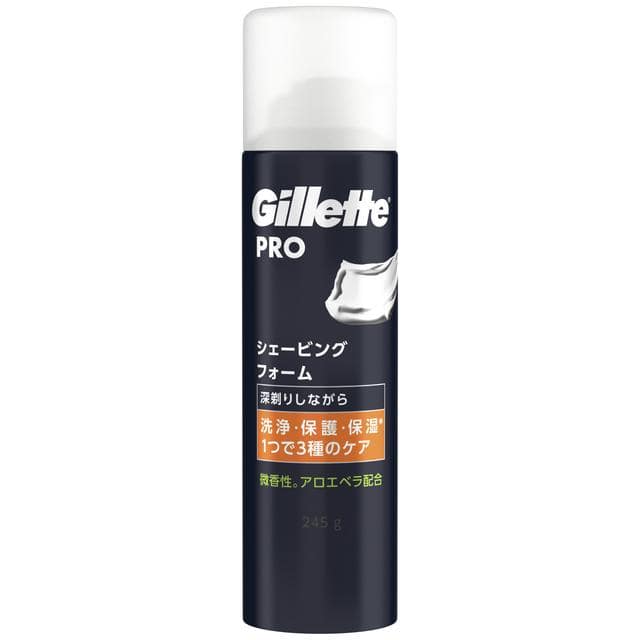 P&G Gillette PRO(ジレットプロ) シェービング フォーム 微香性 245g