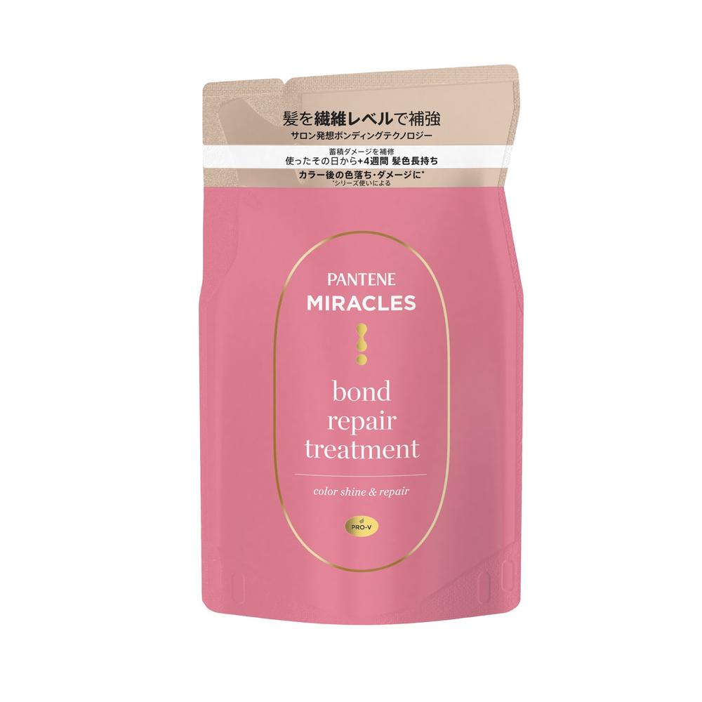 P&G パンテーンミラクルズ ボンドカラーシャイン トリートメン 詰め替え 350g