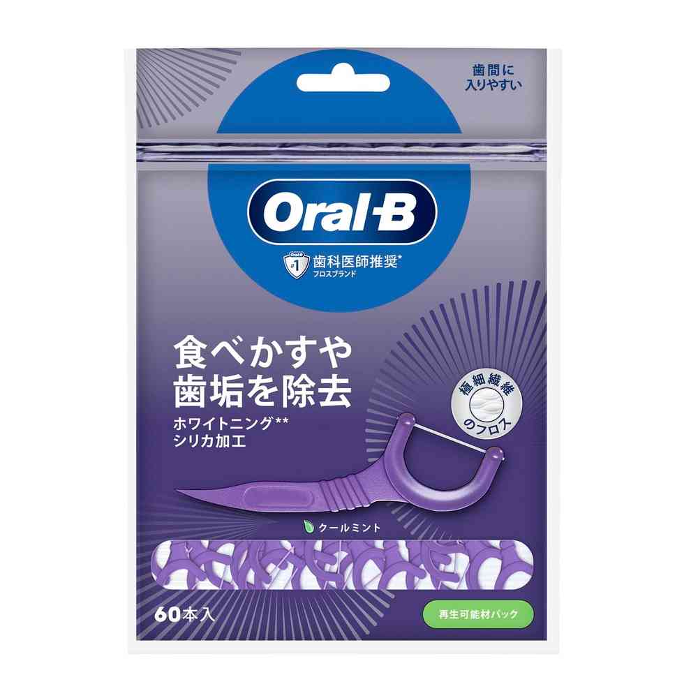 P&G オーラルB フロスピックホワイトニング 60本 【2個セット】